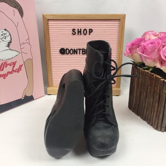 Jeffrey Campbell ‘Roxie’ Distressed Booties (Sz 5) - Picture 5 of 6